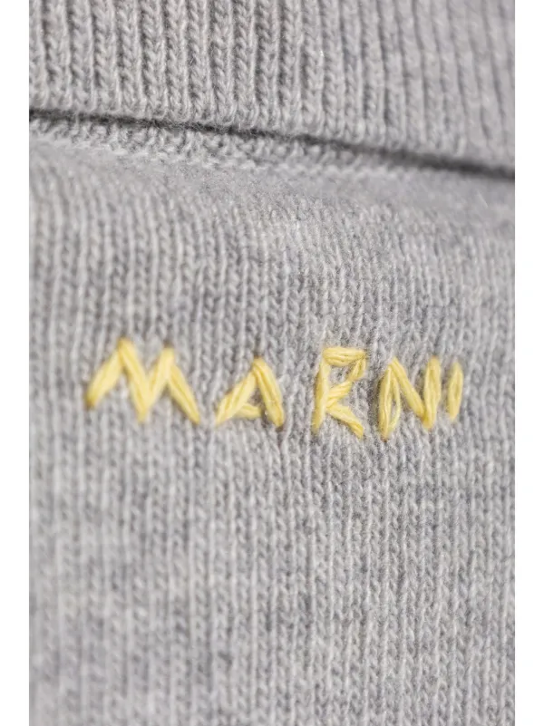 マルニ marni アシンメトリー ダメージ ウールニット セーター