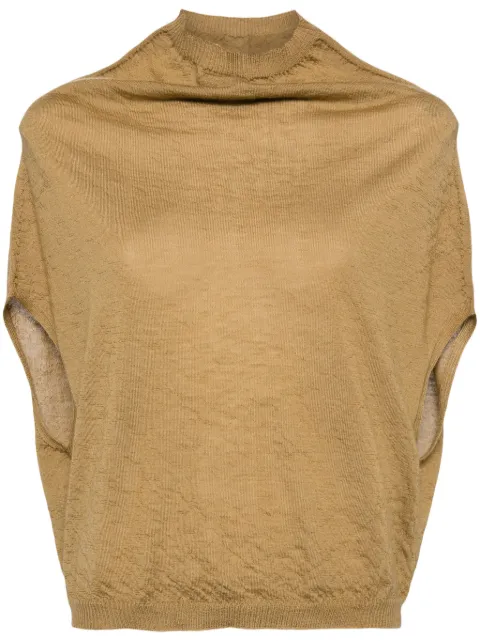 Rick Owens Crater knitted vest