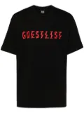 44 LABEL GROUP Lasered cotton T-shirt - Black