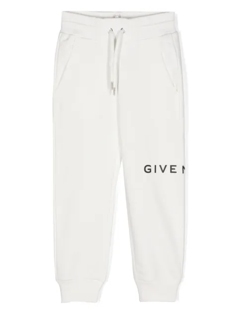 Givenchy Kids logo-print drawstring track pants