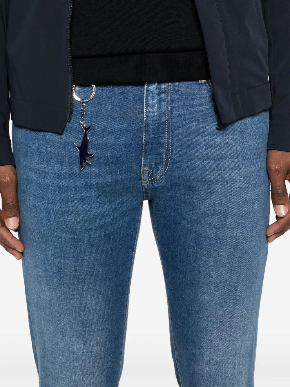 Shop Paul & Shark Slim-fit Jeans In 蓝色