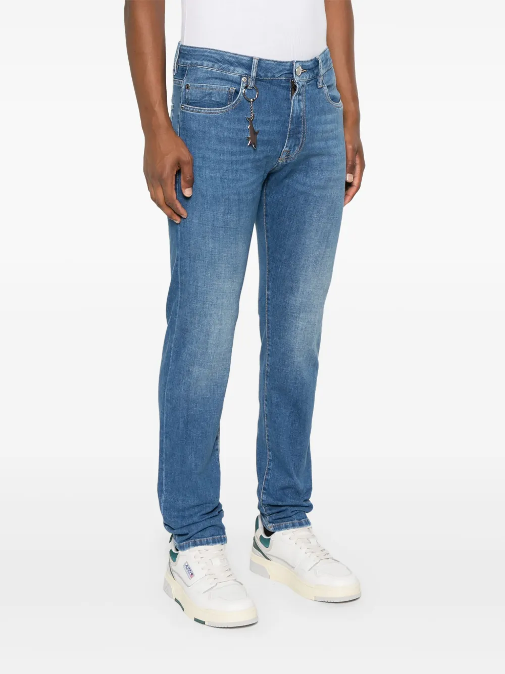 Shop Paul & Shark Slim-fit Jeans In 蓝色