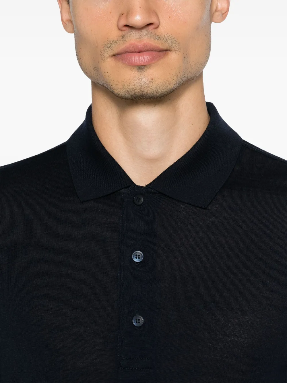 Paul & Shark Poloshirt met geborduurd logo Blauw