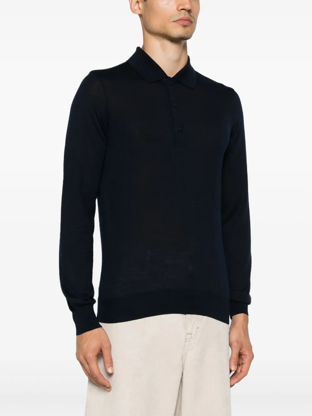 Paul & Shark Poloshirt met geborduurd logo Blauw