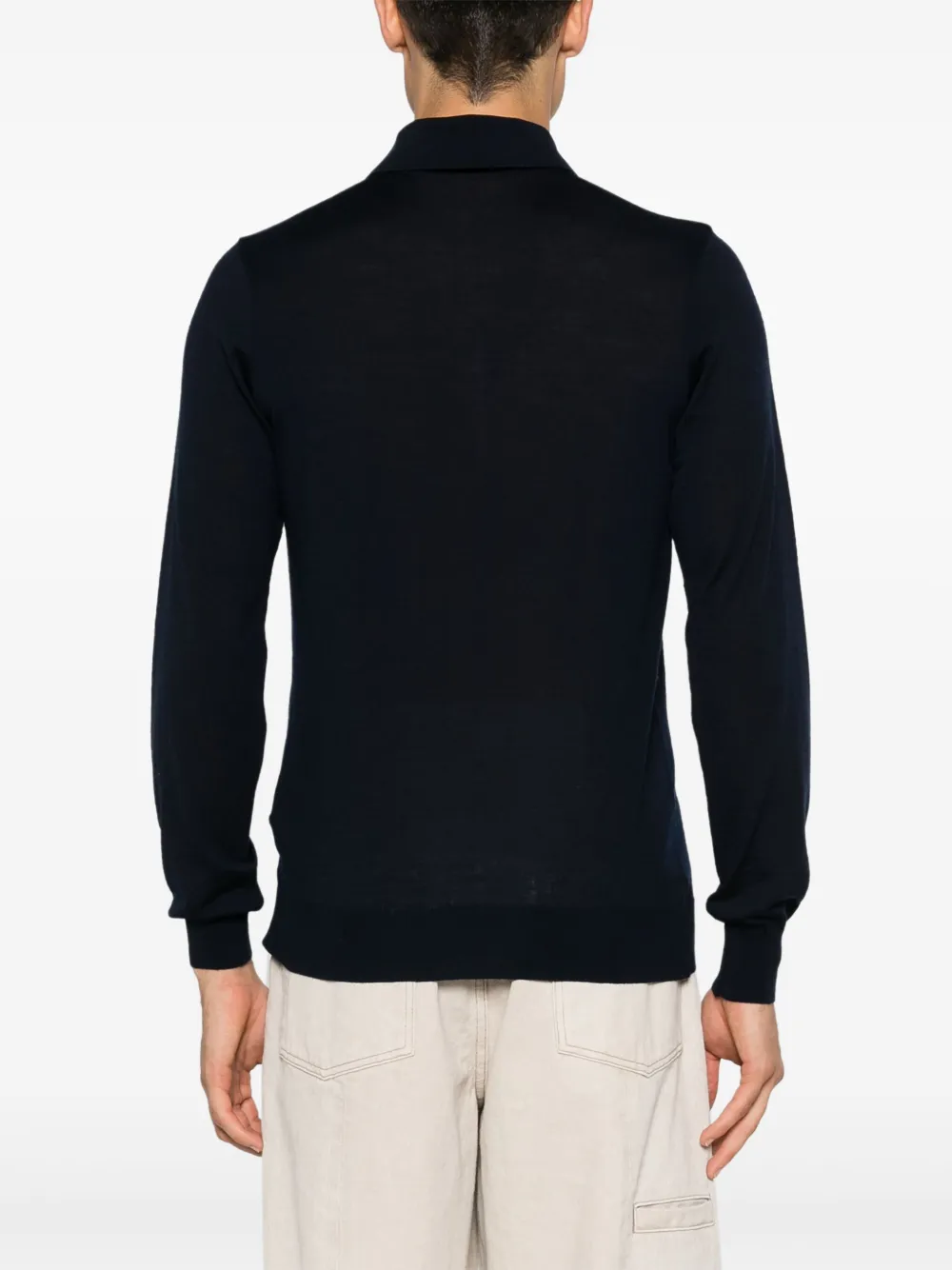 Paul & Shark Poloshirt met geborduurd logo Blauw