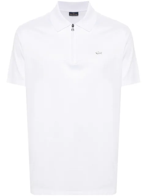 Paul & Shark Poloshirt mit Logo-Applikation