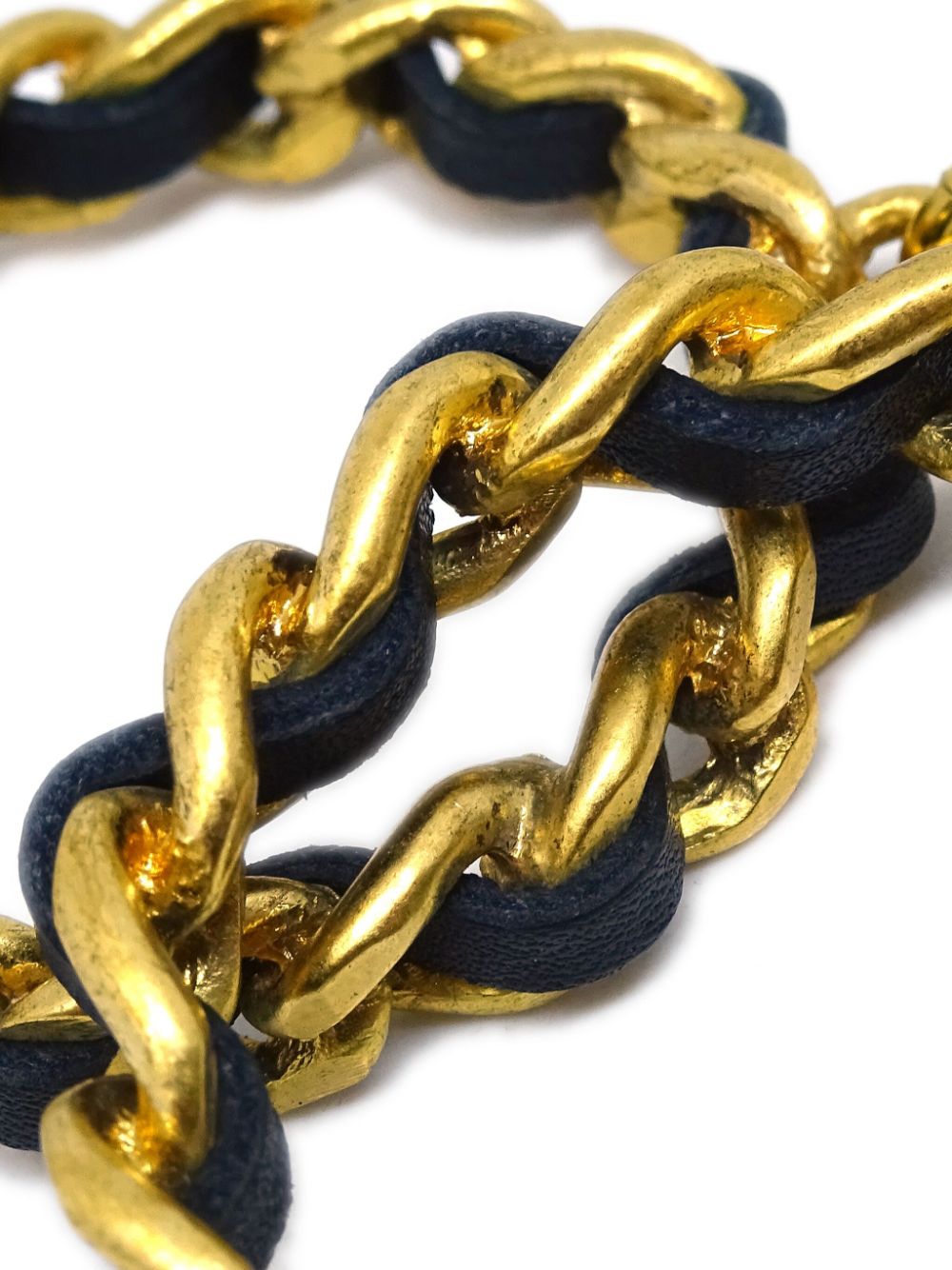 CHANEL Pre-Owned 1994 oorringen met hanger - Goud