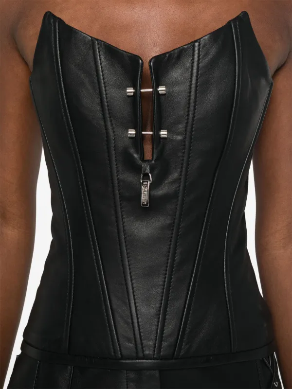 Leather shops corset