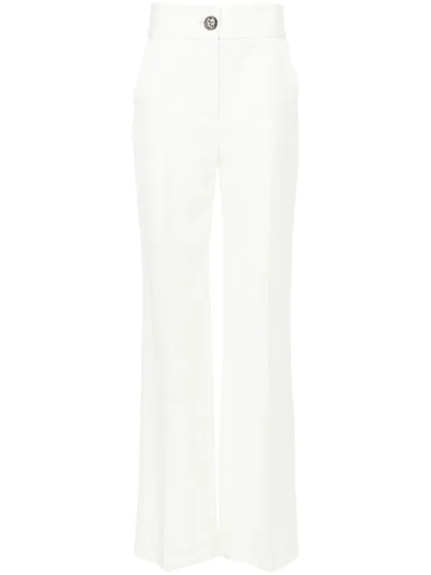 MITILIANE COUTURE pantalones con motivo de rayas diplomáticas