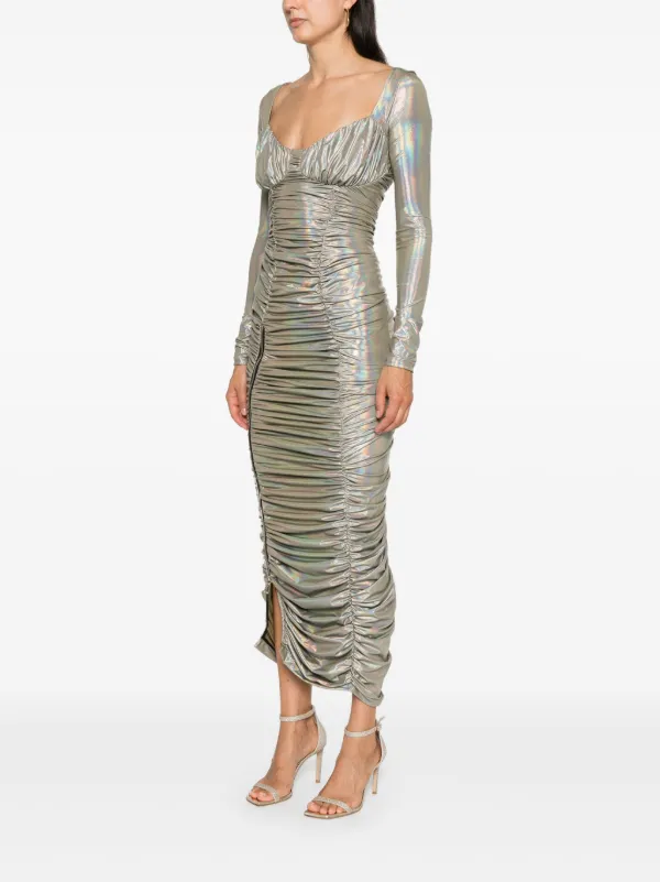 boutique long sleeve dress rhinestone deep v neck long sleeve bandage dress – RK Collections Boutique main image 0