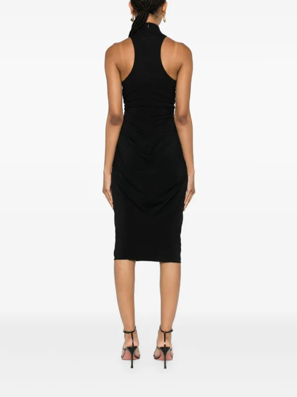 ワンピース Alaia Draped long dress Alaïa Gathered Draped Maxi Dress | Black | FARFETCH