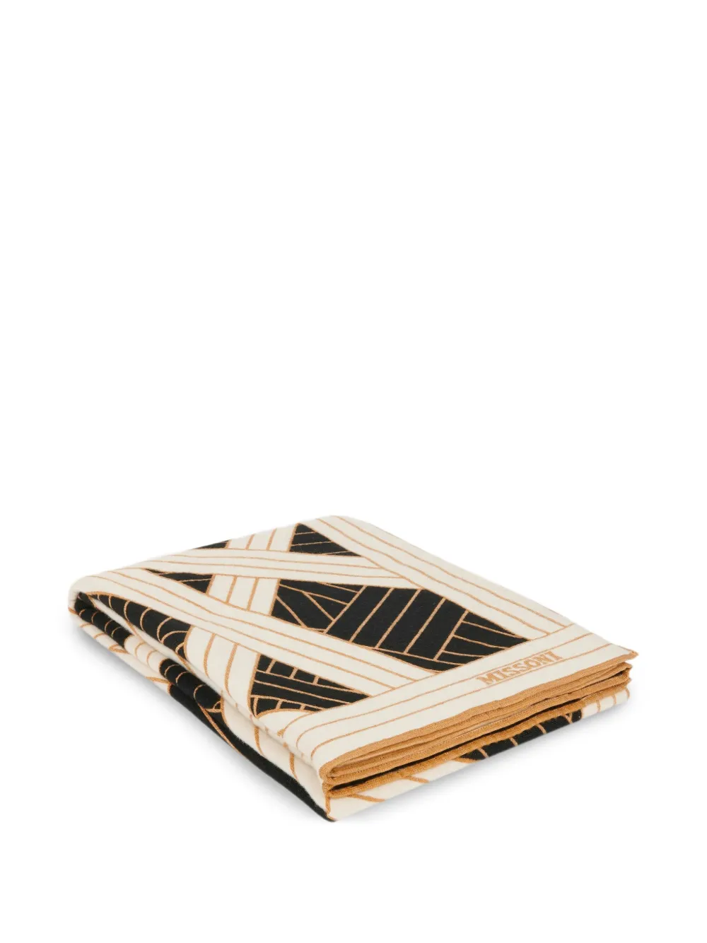 Missoni Home Plaid met geometrisch patroon - Zwart