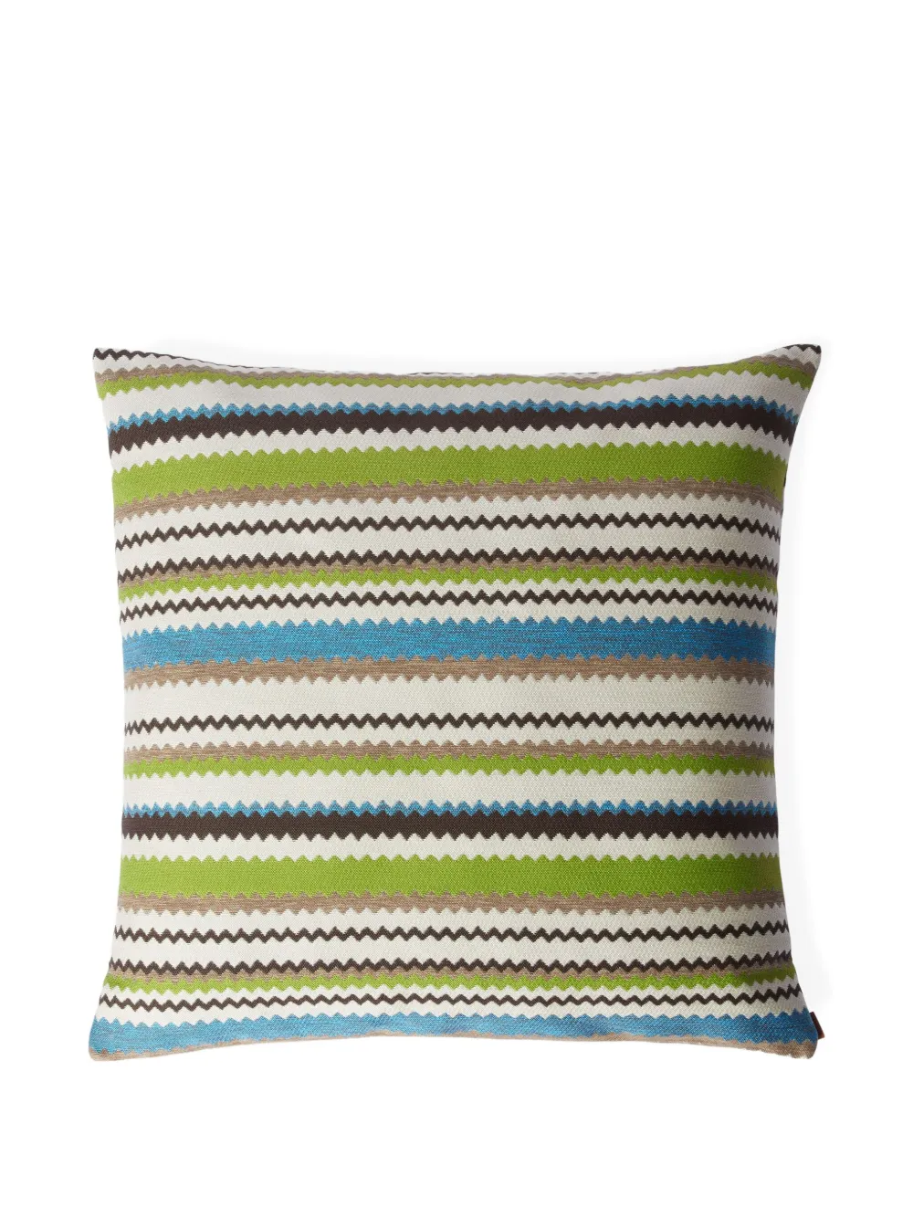Missoni Home zigzag-print cushion | Blue | Image 1
