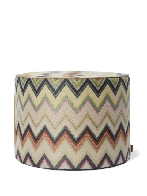 Missoni Home Agadir pouffe (40cm x 30cm)
