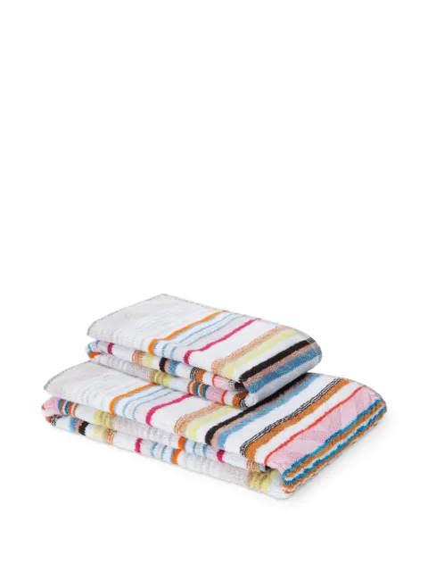 Missoni Home striped-pattern bath towel (set of two)