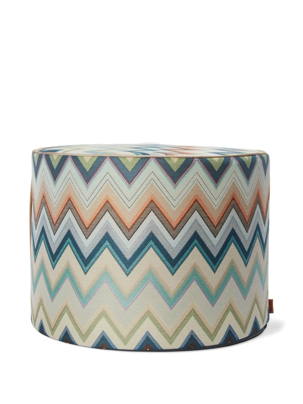 Missoni Home Agadir pouffe (40cm x 30cm) | Blue | Image 1