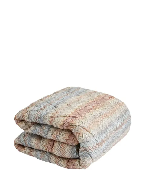 Missoni Home chevron quilted duvet