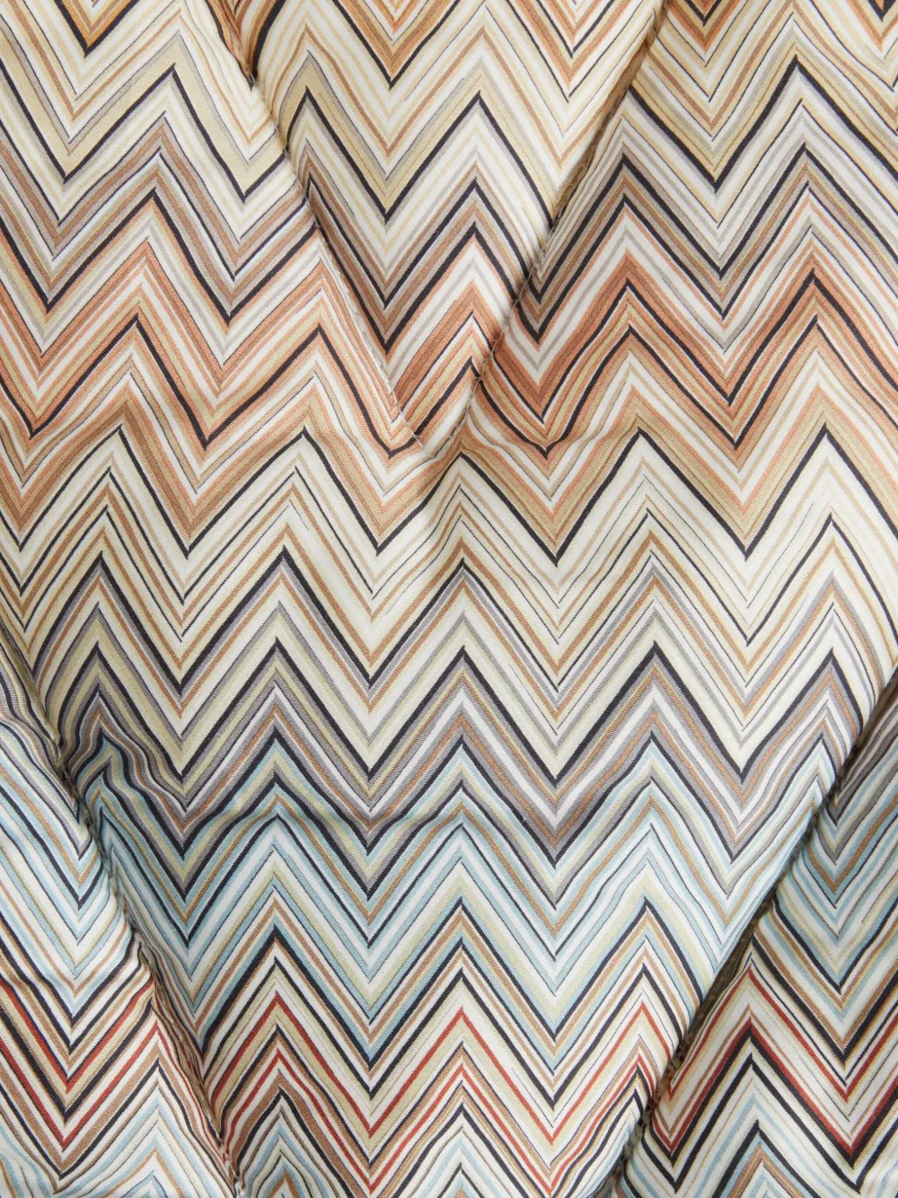 Missoni Chevron Quilted Duvet In Multi