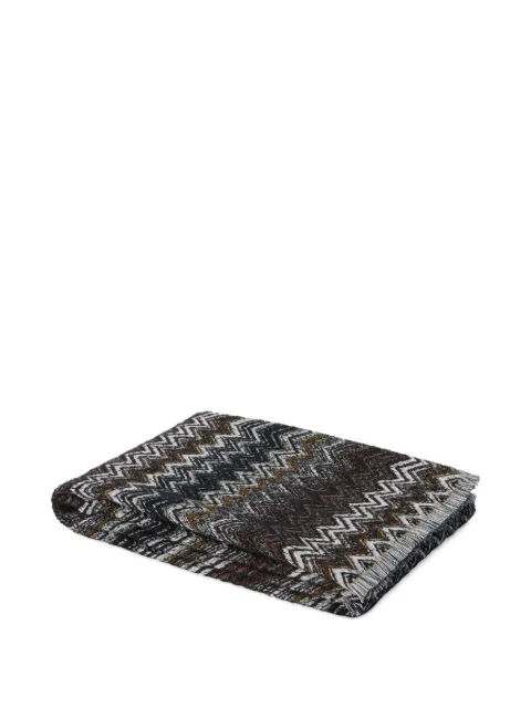 Missoni Home zigzag-pattern throw