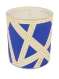 Missoni Home striped-pattern candle - Blue