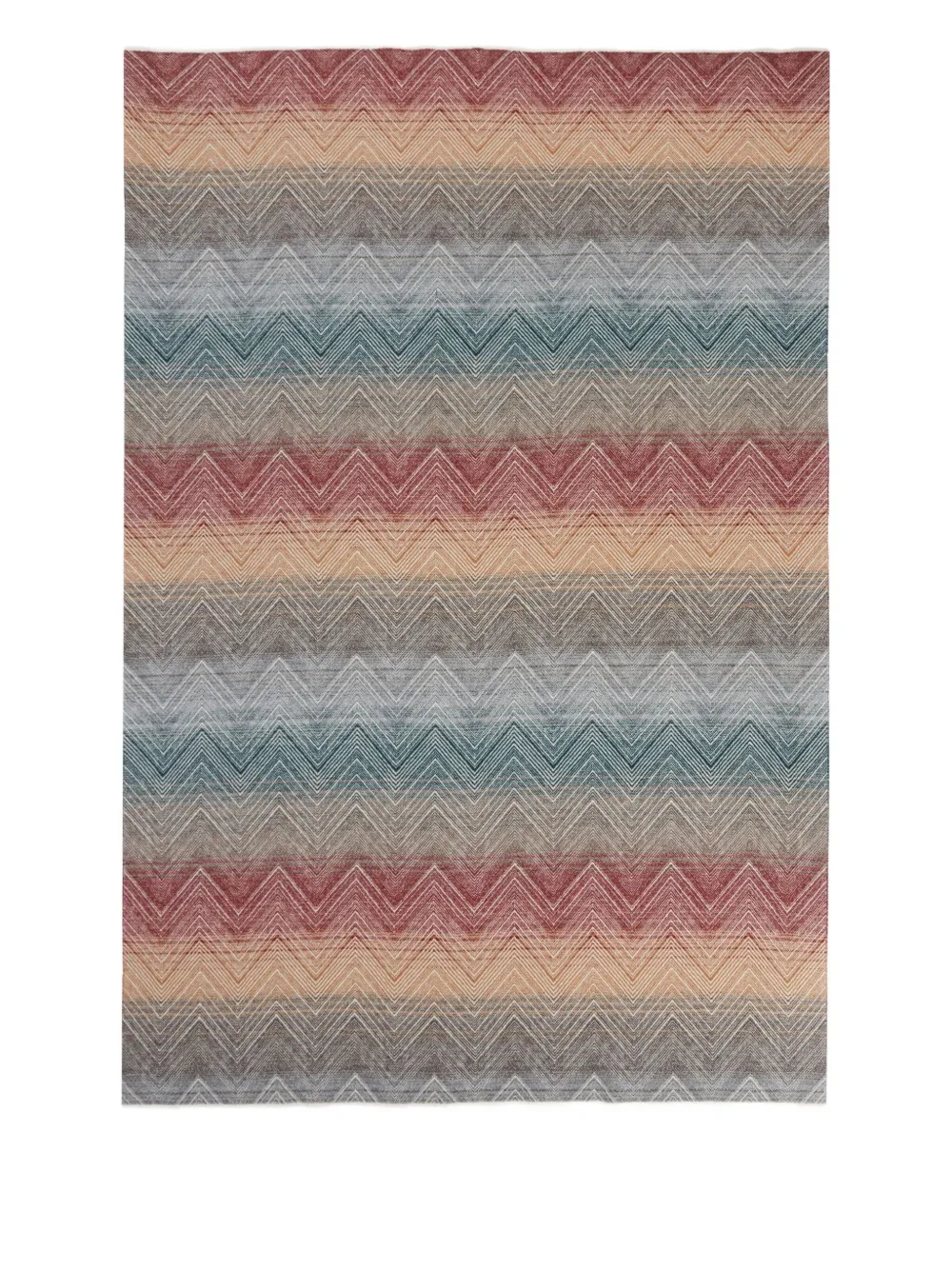 Missoni Home chevron-pattern throw | Neutrals | Image 1