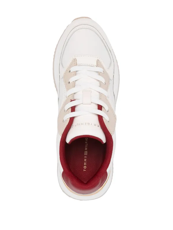Tommy hilfiger chunky sneaker white cheap