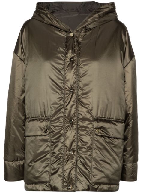 Max Mara Greenmo padded hooded coat Women