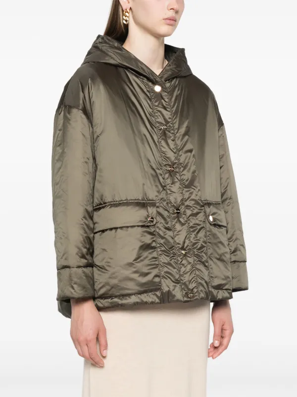 Max Mara Greenmo Padded Hooded Coat - Farfetch