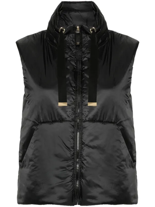 MAX MARA｜VESTS (GREENVEST (29296044 051 / 29296044600 0 Max Mara Greenvest Padded Gilet | Black | FARFETCH