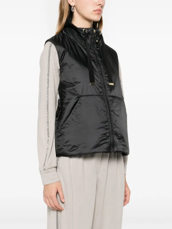 MAX MARA｜VESTS (GREENVEST (29296044 051 / 29296044600 0 Max Mara Greenvest Padded Gilet | Black | FARFETCH