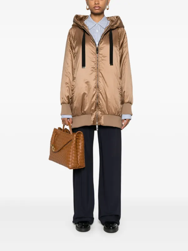 アウターその他 MAX MARA Women Outer 2511081051600001 P25 BROWN Max Mara Hooded Parka Coat | Brown | FARFETCH