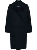 'S Max Mara Virgin wool double-breasted Coat - Blue
