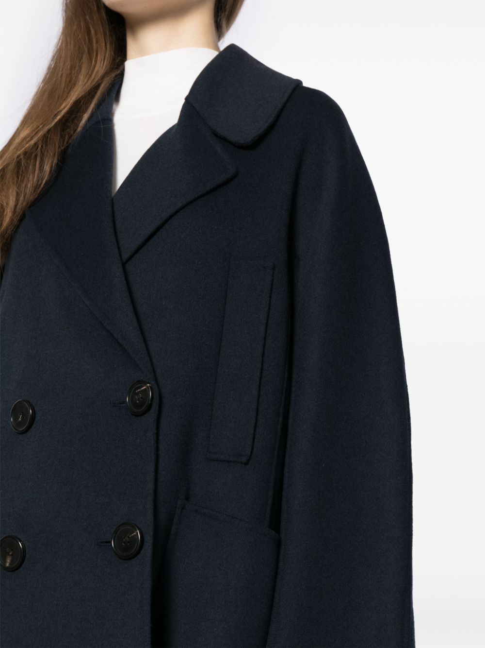 'S Max Mara Virgin wool double-breasted Coat Women