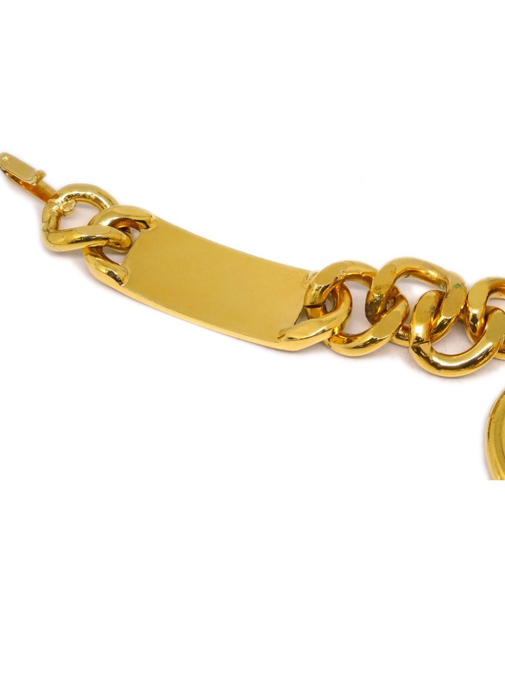 CHANEL 1990-2000s Medallion chain belt Women