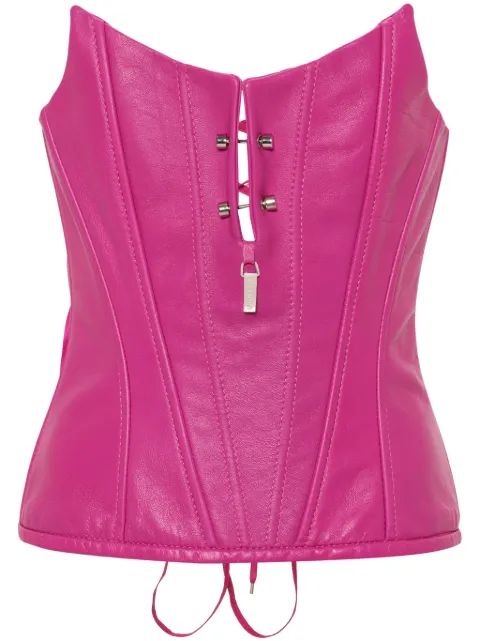 MITILIANE COUTURE piercing-detail top