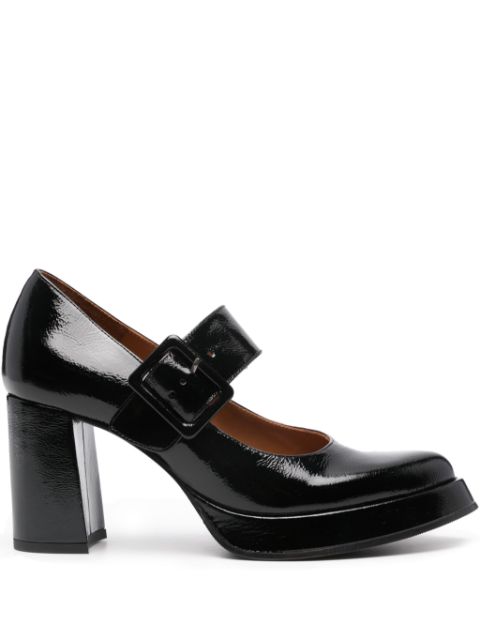 Chie Mihara 80mm Falena patent leather pumps