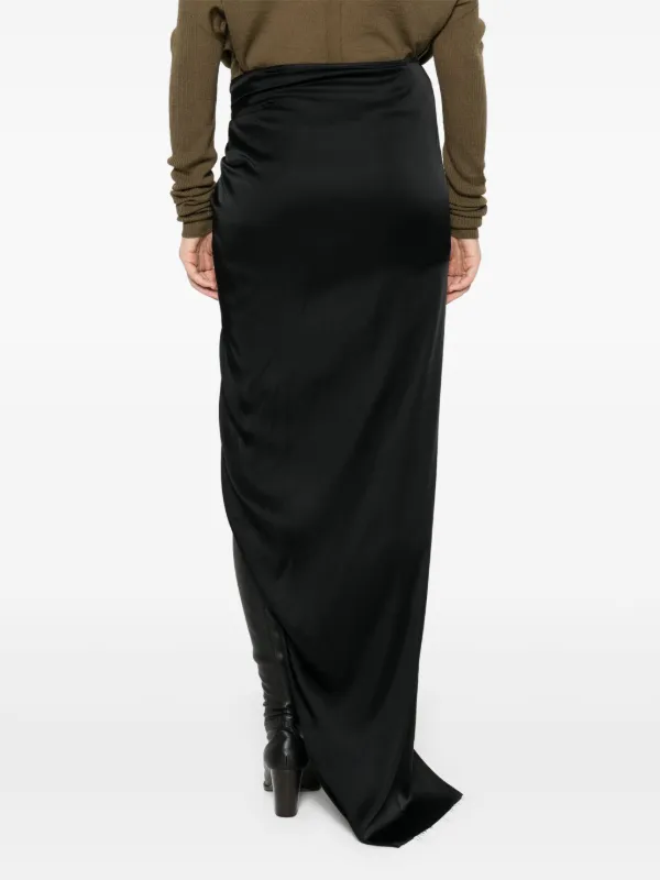 Rick Owens Edfu スカート | ブラック | FARFETCH JP