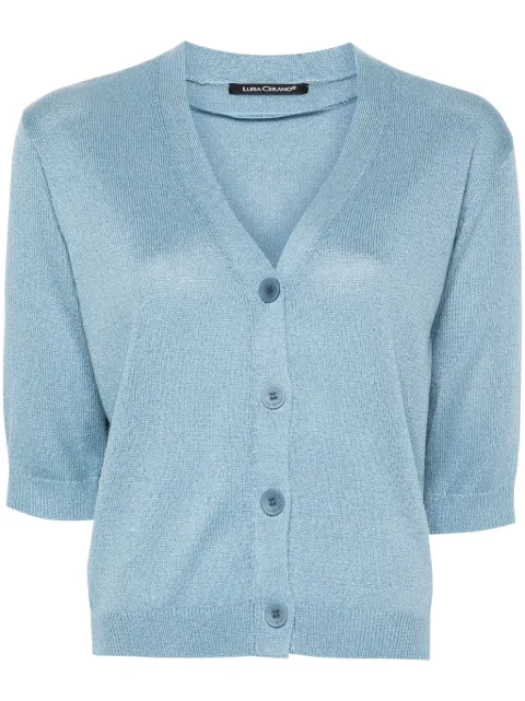 Luisa Cerano Sage Green Striped Jumper 138876/5884