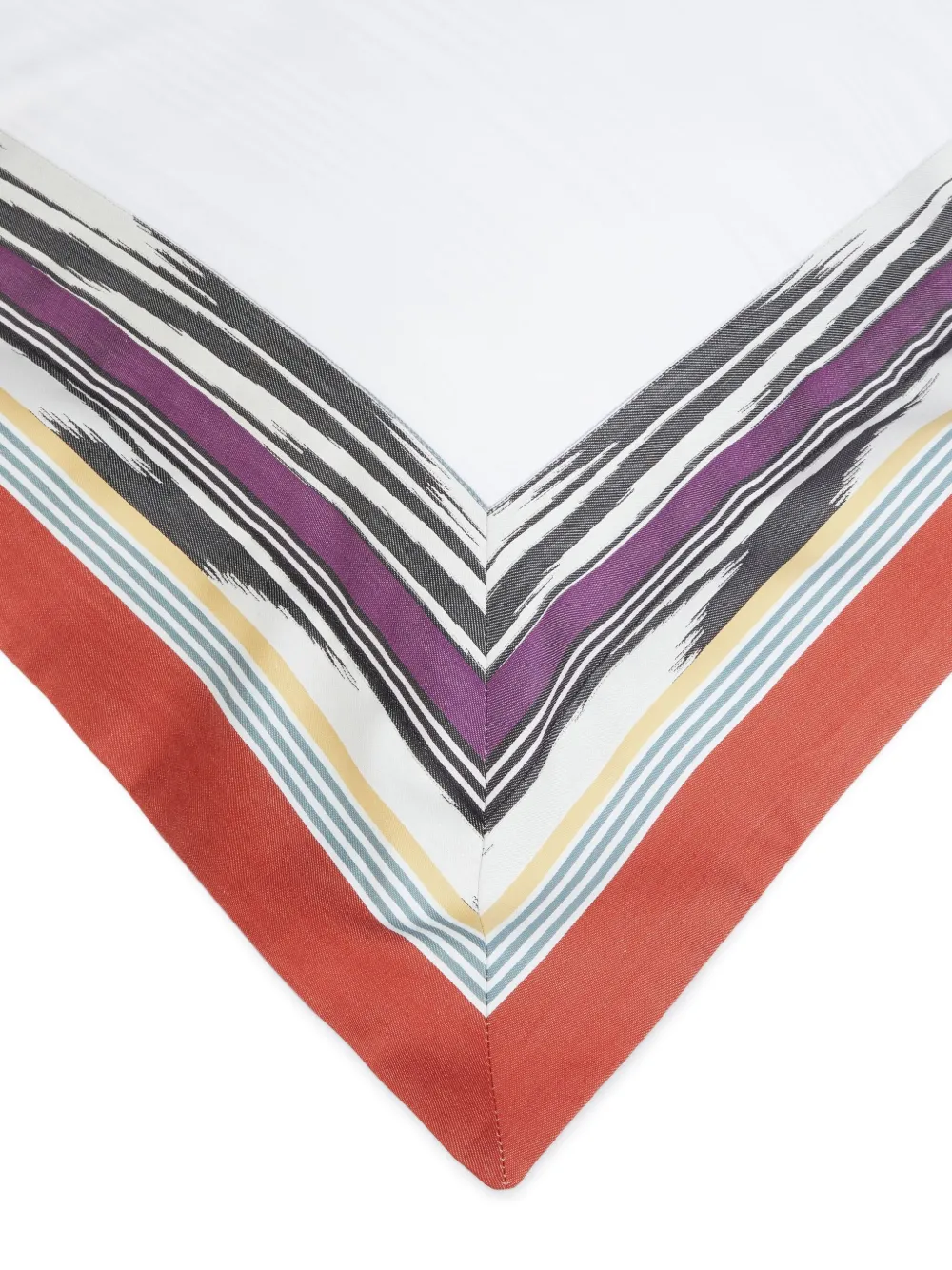 Missoni John Striped Duvet Cover Set (250cm X 200cm) In White