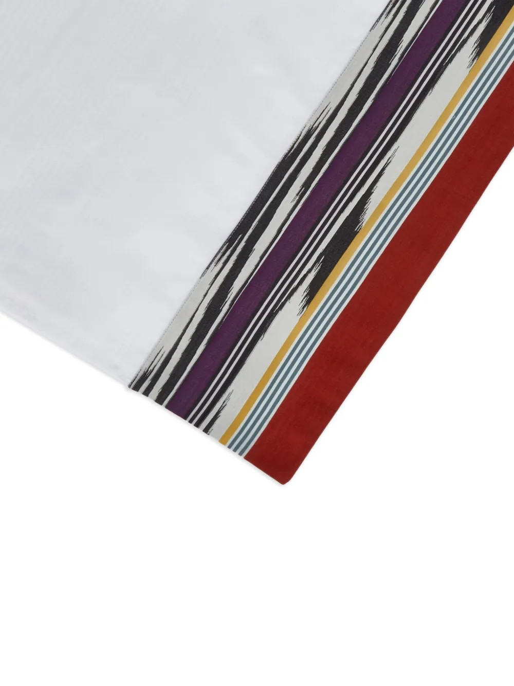 Missoni John Striped Duvet Cover Set (250cm X 200cm) In White