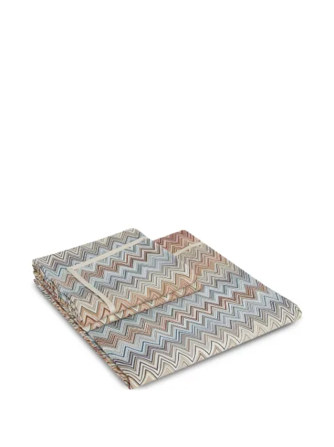 Missoni Home zig-zag patterned bedding set