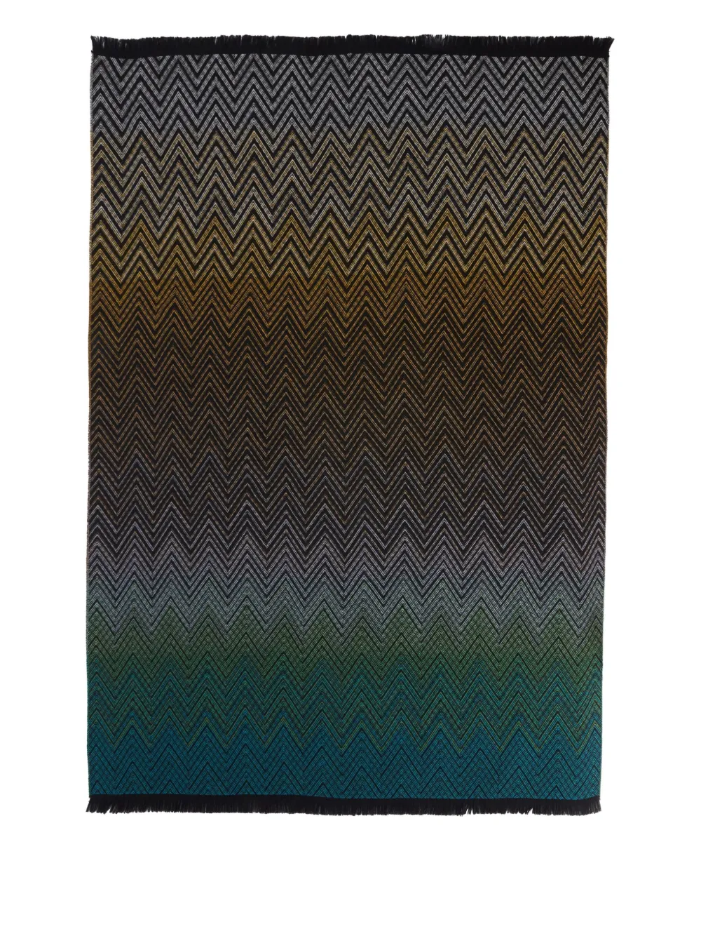Missoni Home chevron-pattern fringed throw | Bedding | Image 2