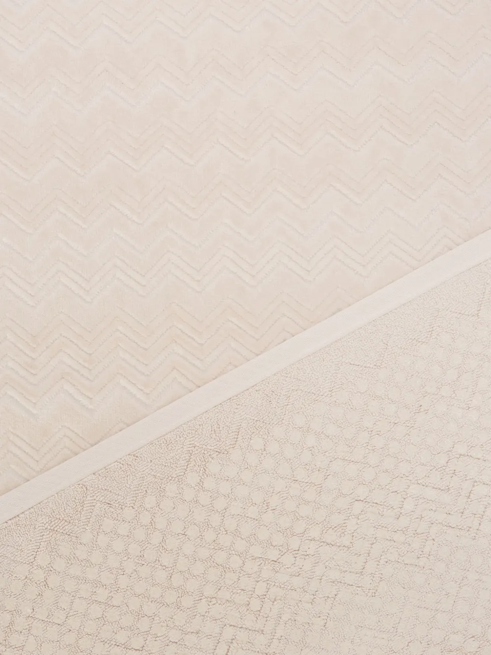 Missoni Chalk Zigzag-pattern Cotton-terry Bath Mat 60cm X 90cm