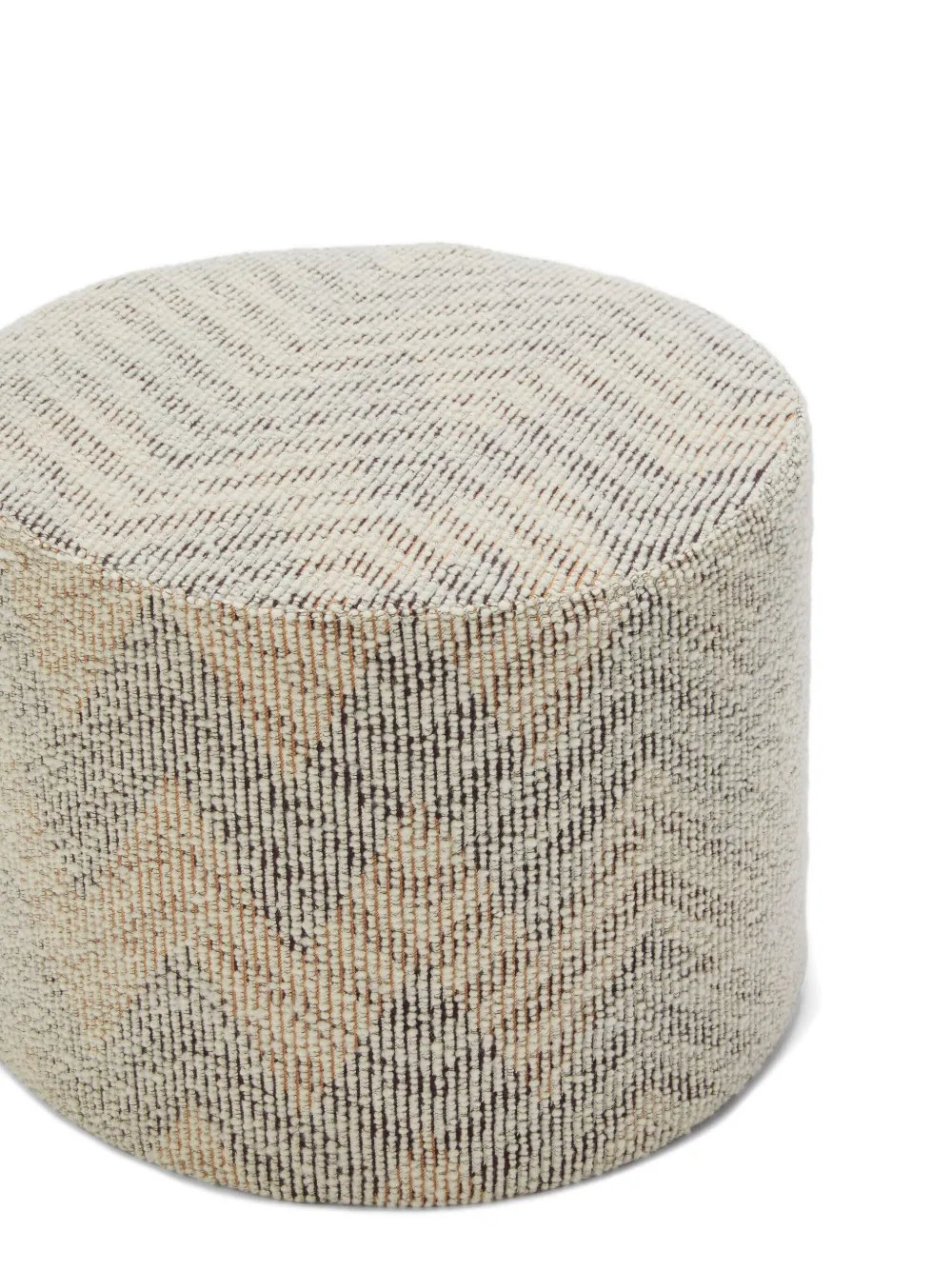Missoni Dinamico Bouclé Stool (30cm X 40cm) In Neutral