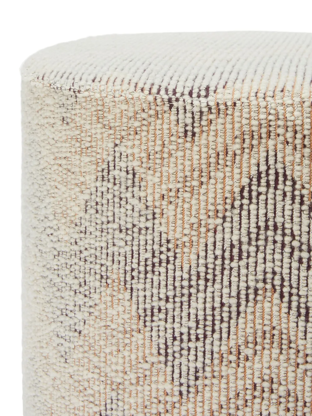 Missoni Dinamico Bouclé Stool (30cm X 40cm) In Neutral