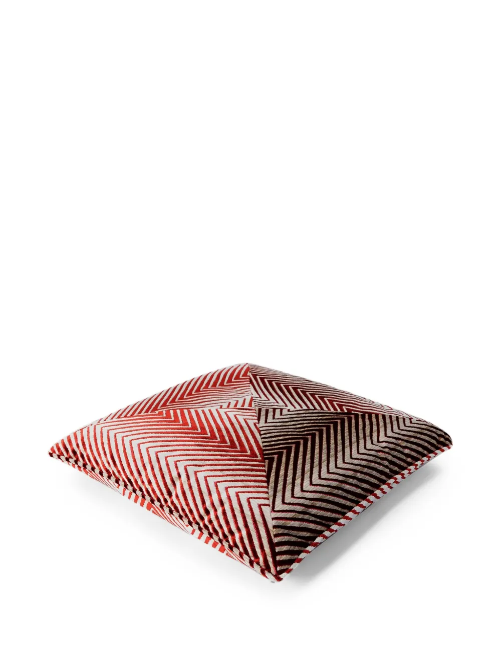 Missoni Home chevron-pattern velvet cushion (60cm x 60cm) | Cushions | Image 2