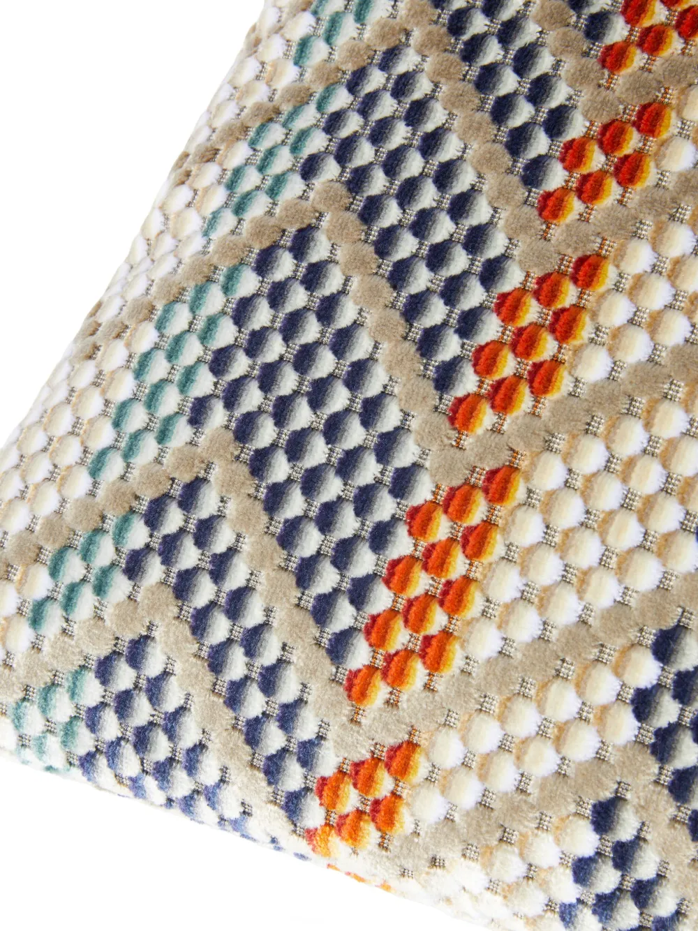 Missoni Squame Chevron Decorative Cushion In Multi