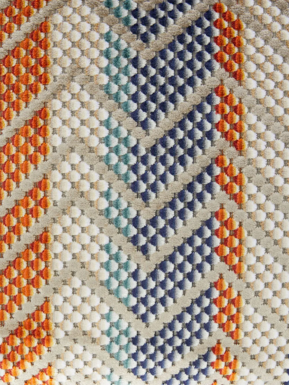 Missoni Squame Chevron Decorative Cushion In Multi