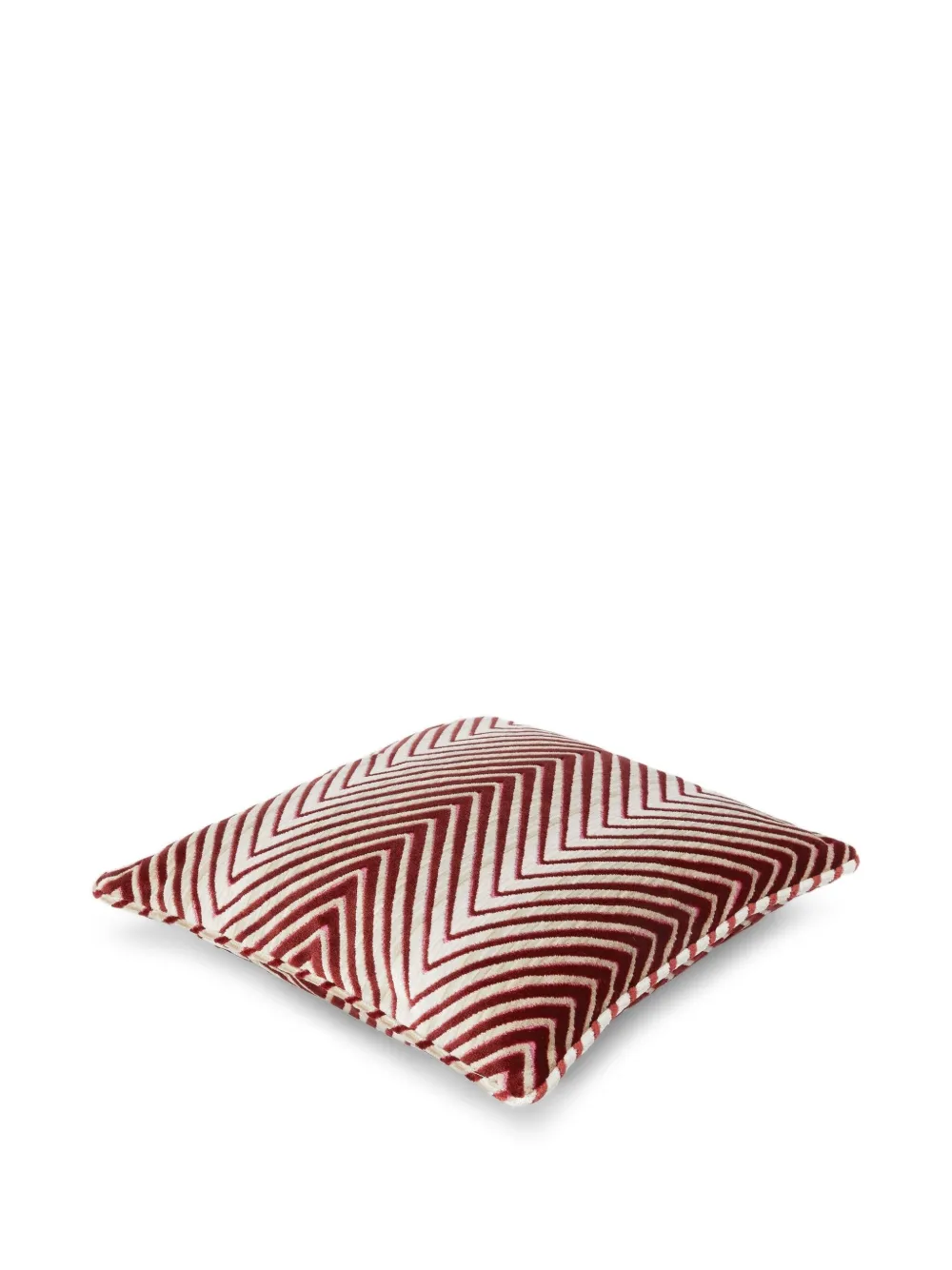 Missoni Home chevron velvet cushion (40cm x 40cm) | Cushions | Image 2