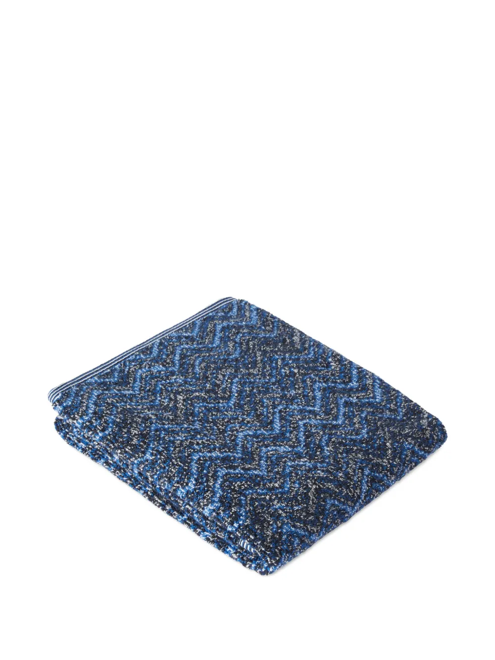Missoni Home Azul towel (115cm x 70cm) - ブルー Missoni Home Azul towel (115cm x 70cm) - ブルー